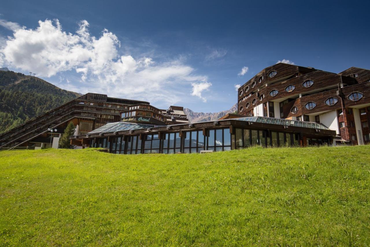 Blu Hotel Senales Zirm-Cristal Maso Corto Kültér fotó
