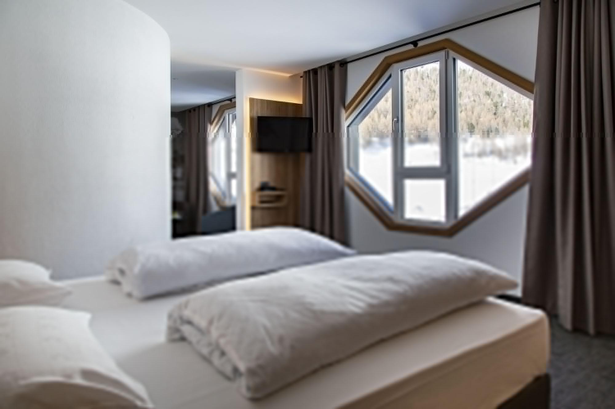 Blu Hotel Senales Zirm-Cristal Maso Corto Kültér fotó
