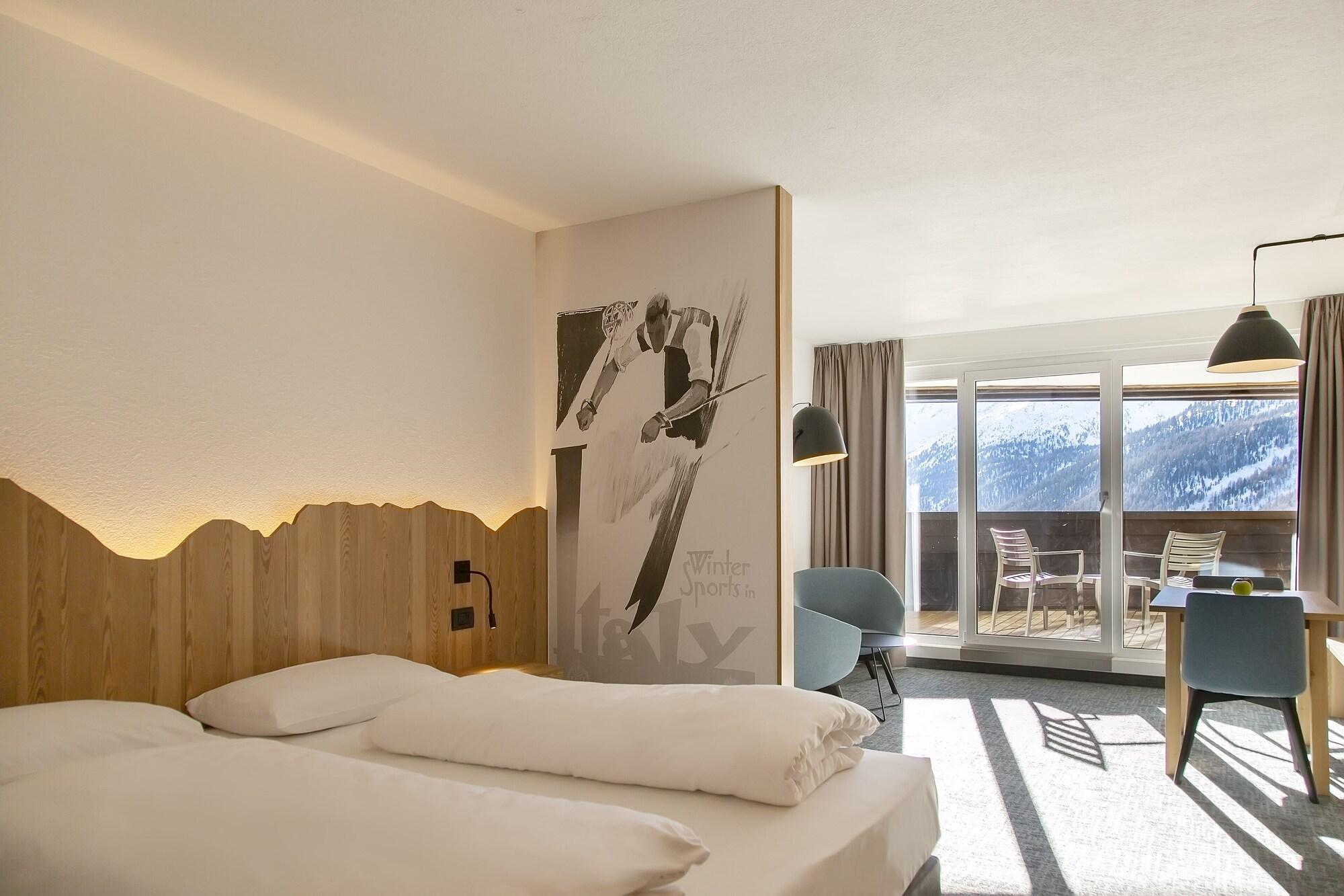 Blu Hotel Senales Zirm-Cristal Maso Corto Kültér fotó