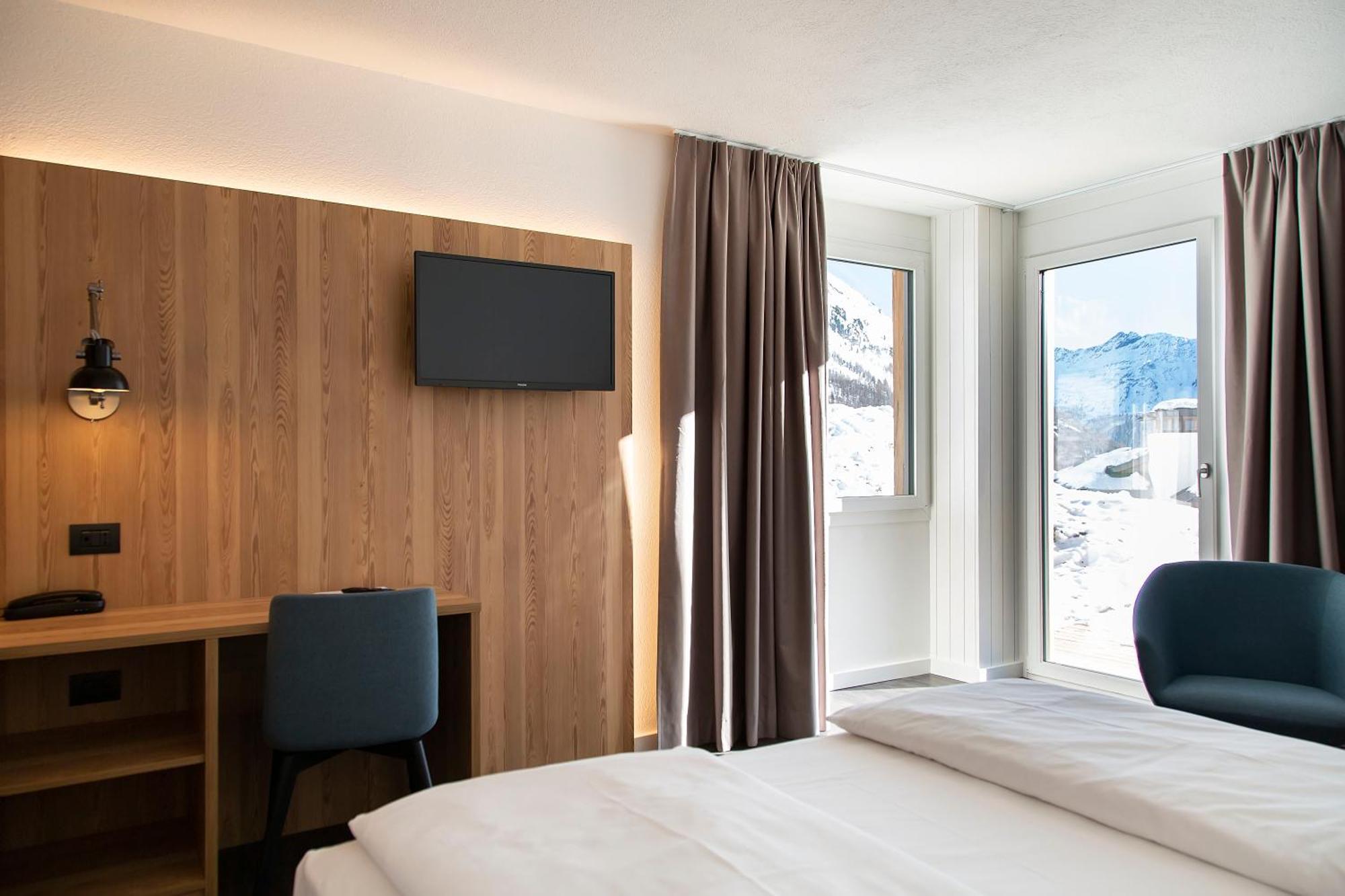Blu Hotel Senales Zirm-Cristal Maso Corto Szoba fotó