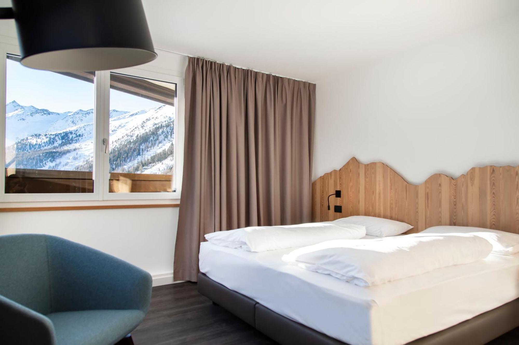 Blu Hotel Senales Zirm-Cristal Maso Corto Szoba fotó